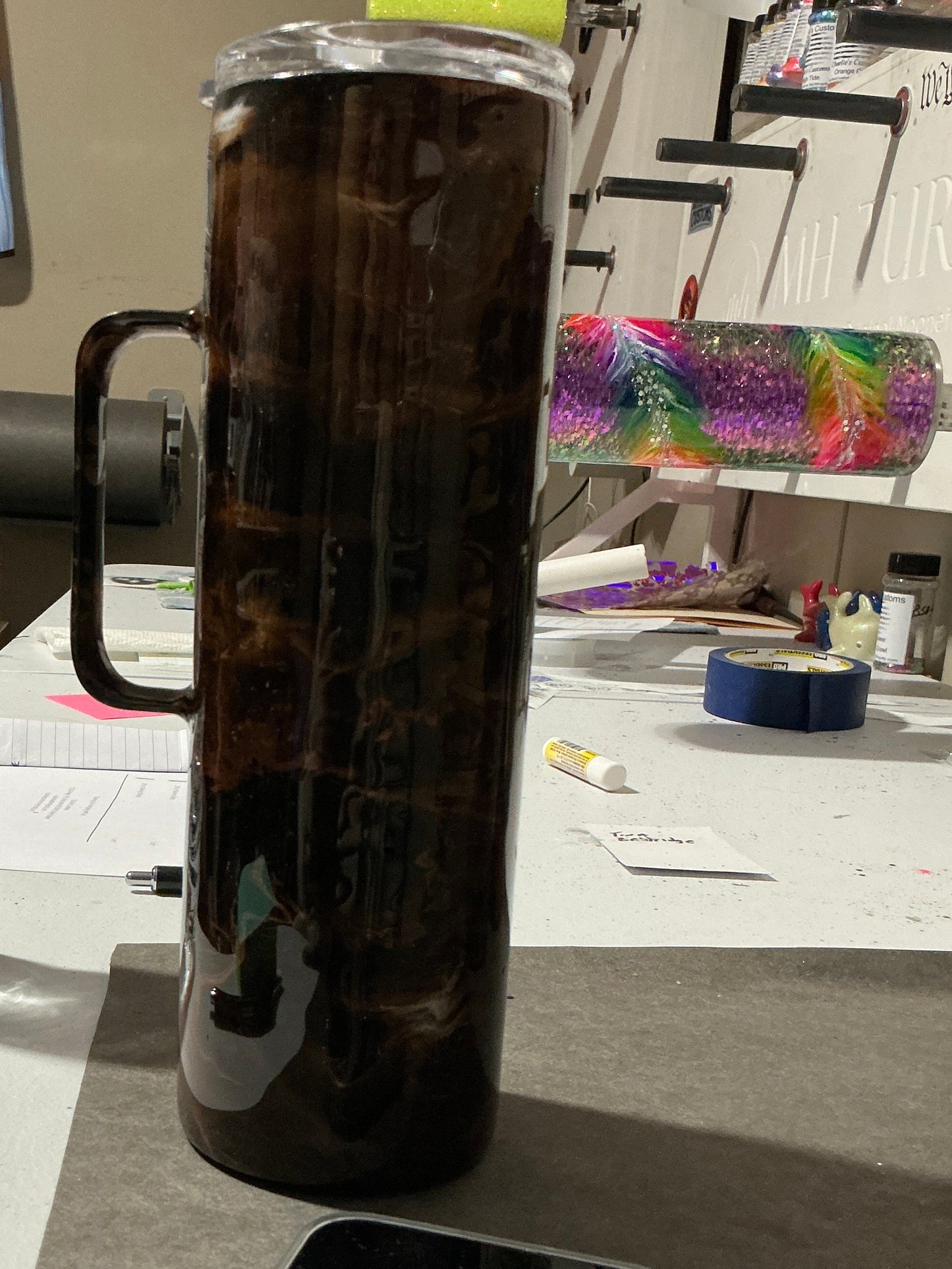 #50 30oz skinny with handle Dylan Kyler