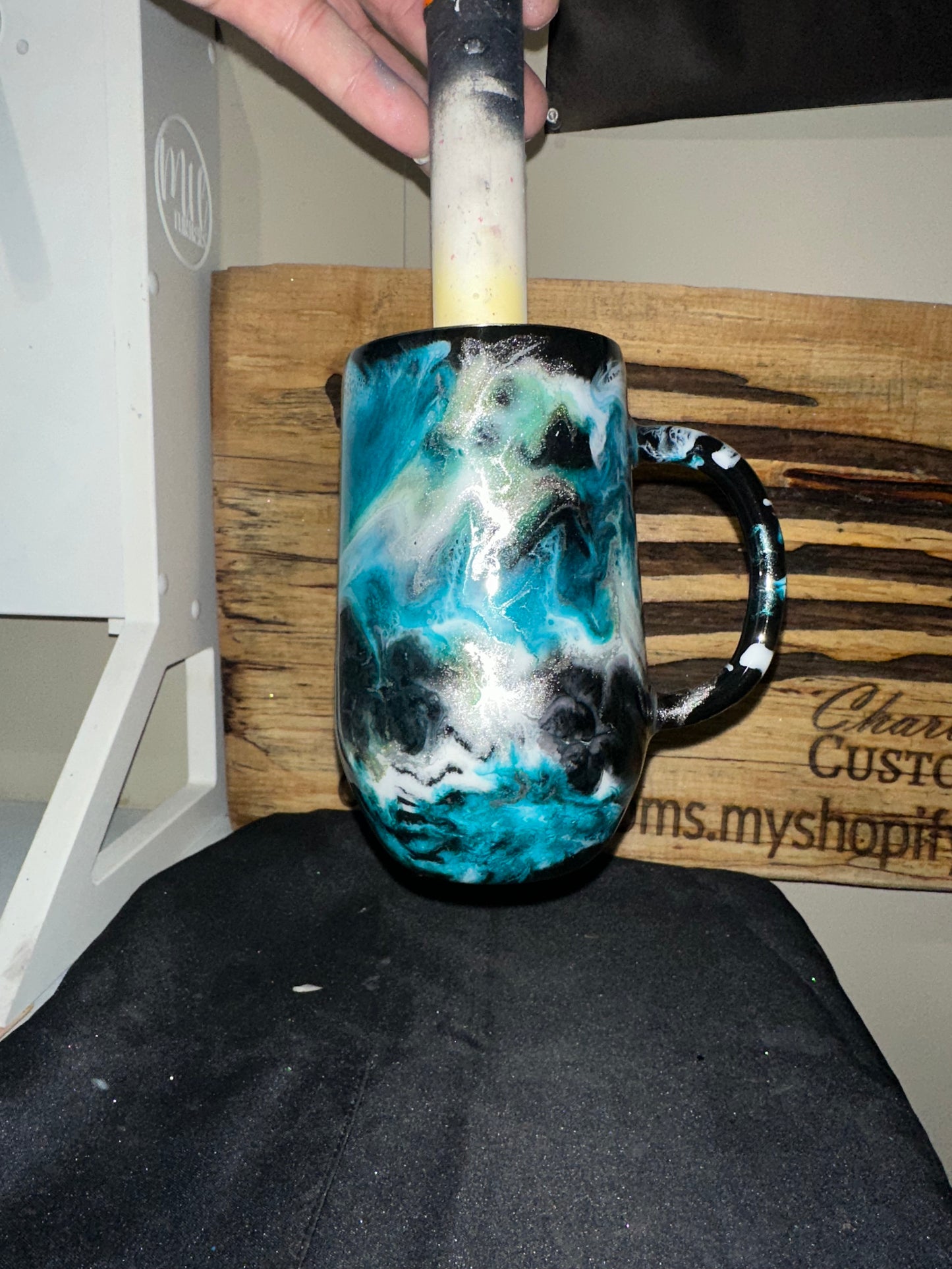 #7 16oz coffee mug YVONNE STEIN