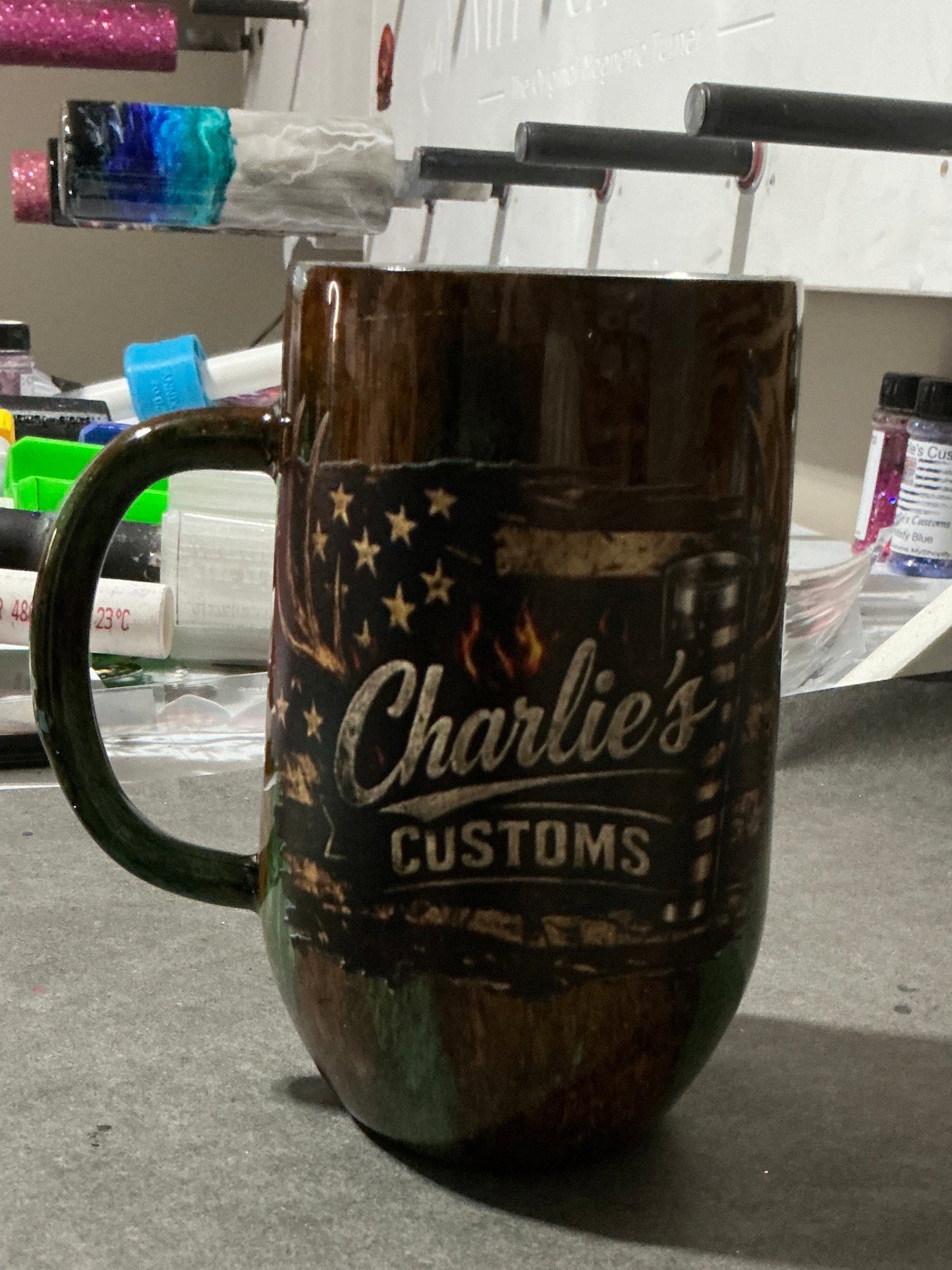 #18 16oz coffee cup Brenda DeGrand