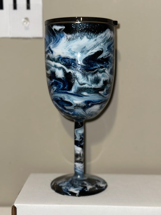 #30 wine glass LIBBY FRANK