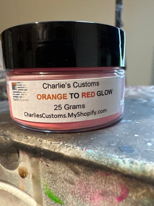 Orange to Red