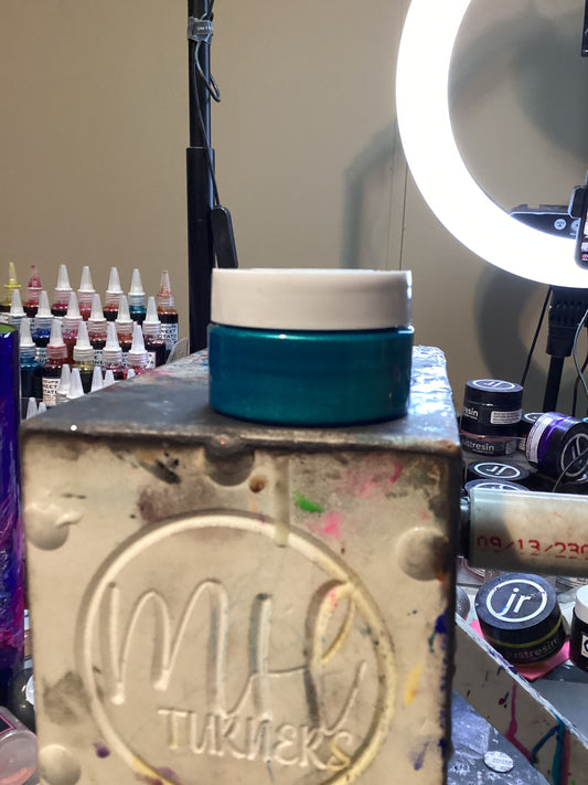 Teal pigment Paste