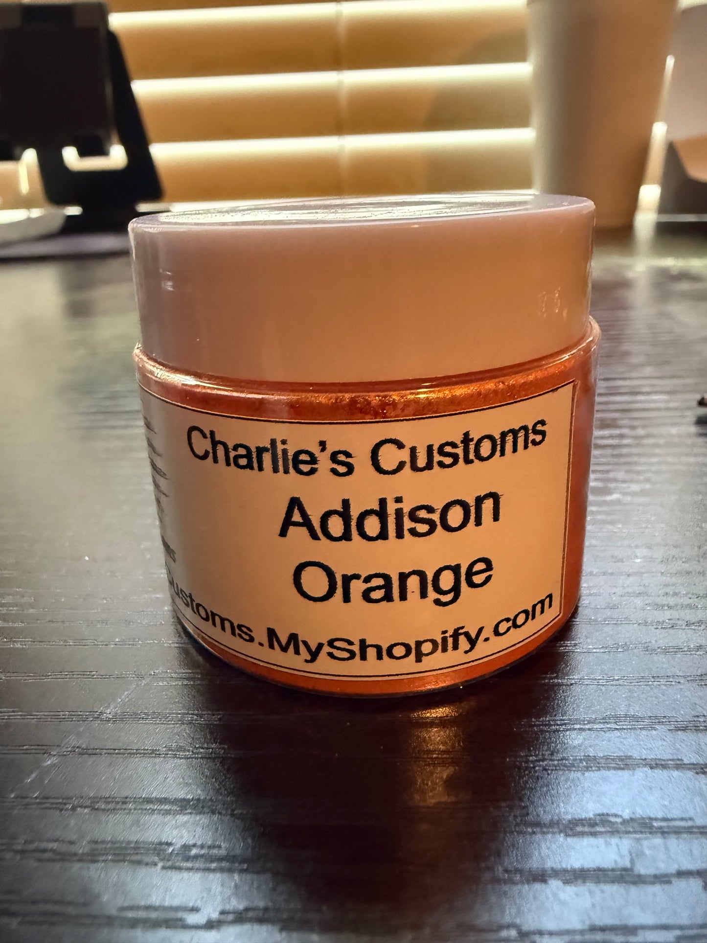 Addison Orange Pearlescent Mica