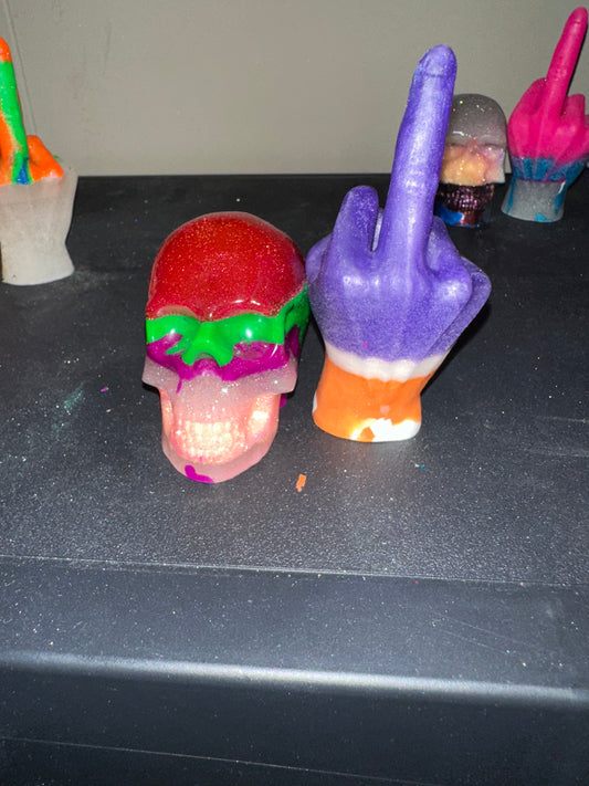 #71 skull finger set EVERETTE