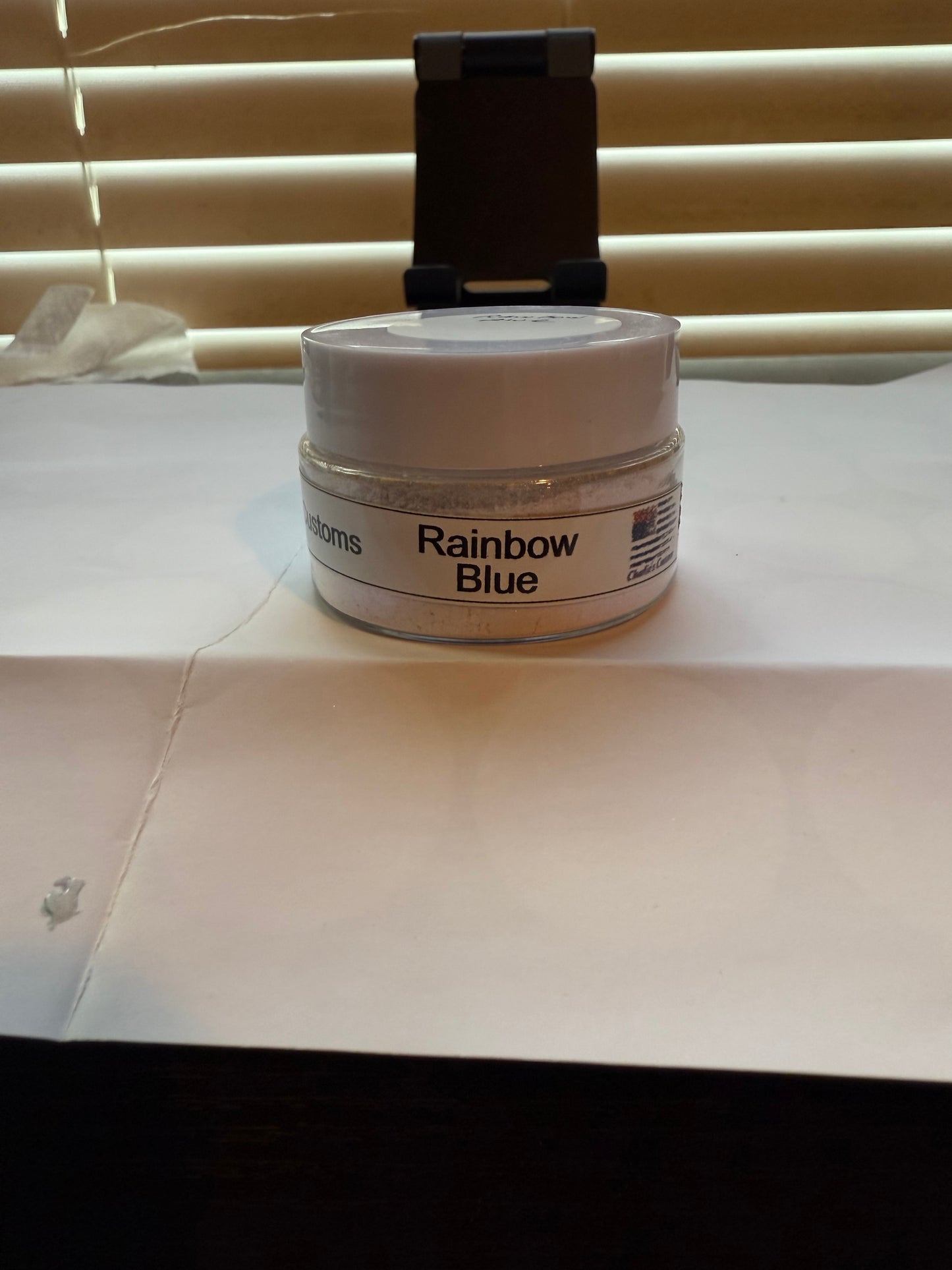 Rainbow Blue Ghost Mica
