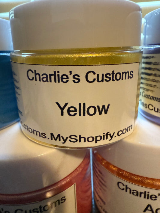 Yellow Pearlescent Mica