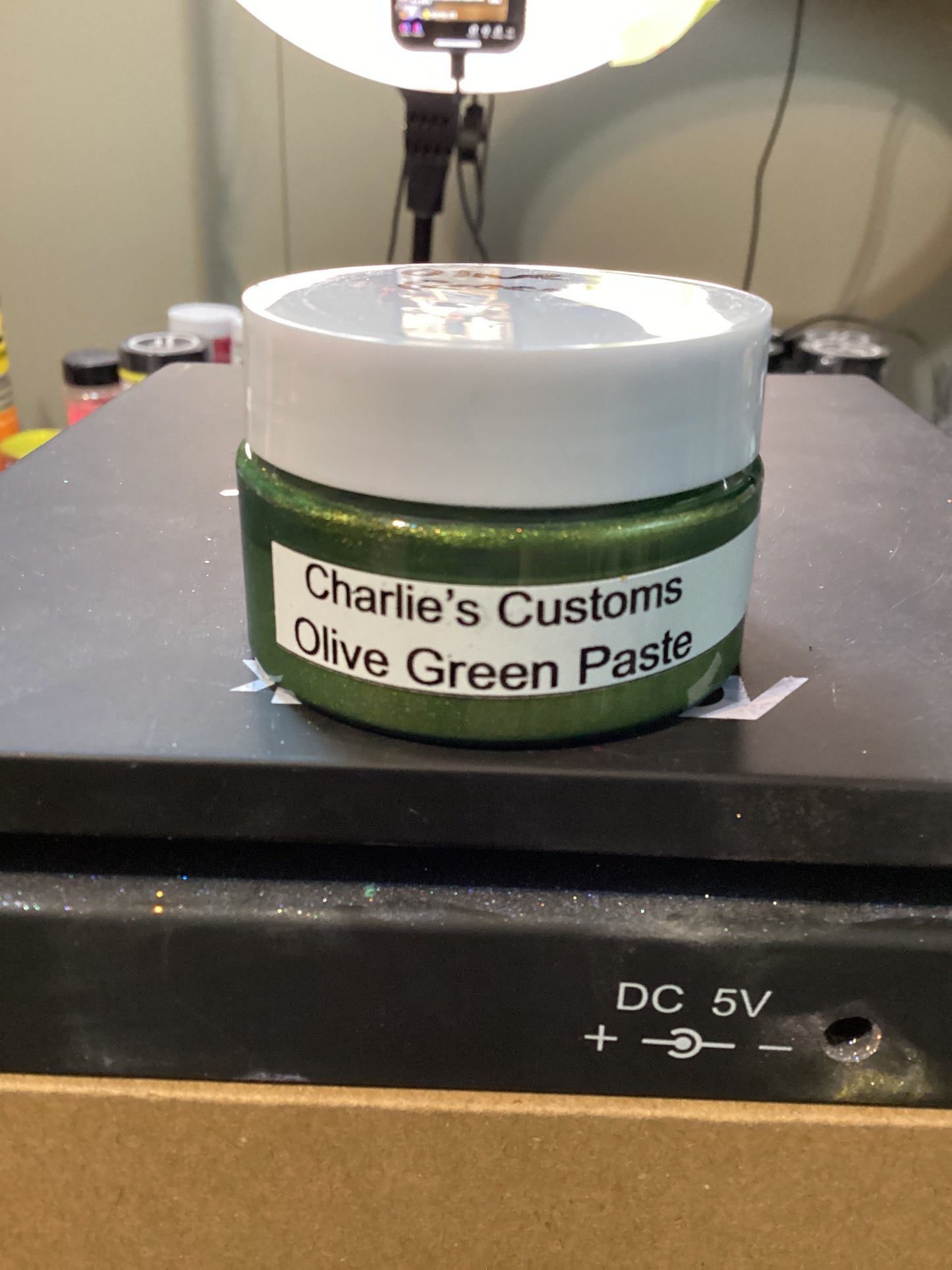 Olive Green Paste
