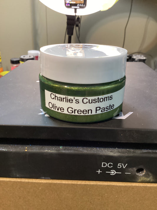 Olive Green Paste