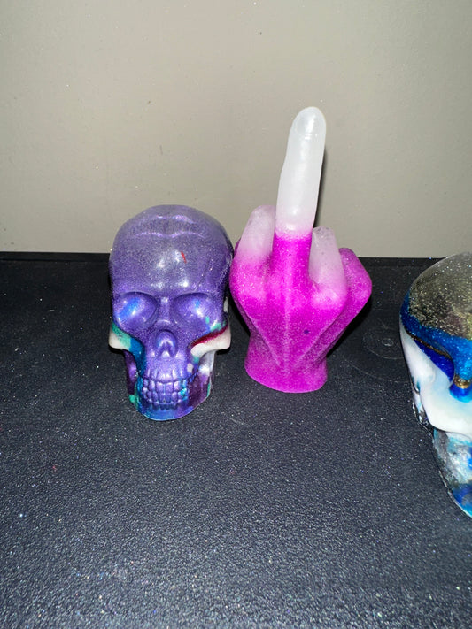 #69 skull finger set EVERETTE