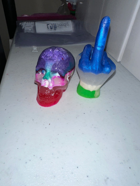#67skull finger set KIM C
