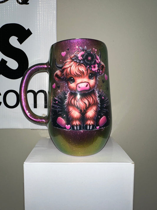 #3 16oz coffee mug LESLIE