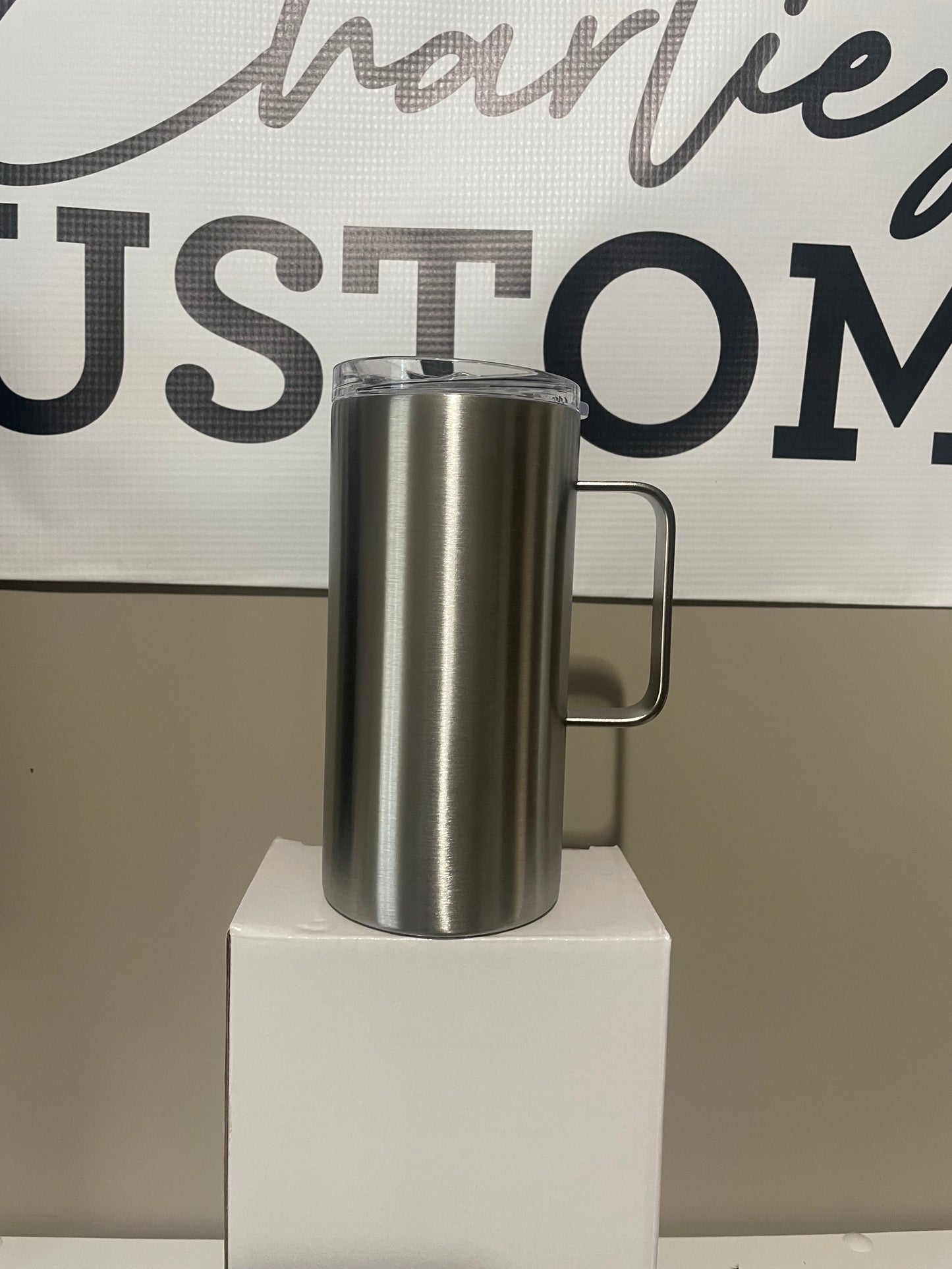 16oz slim with handle