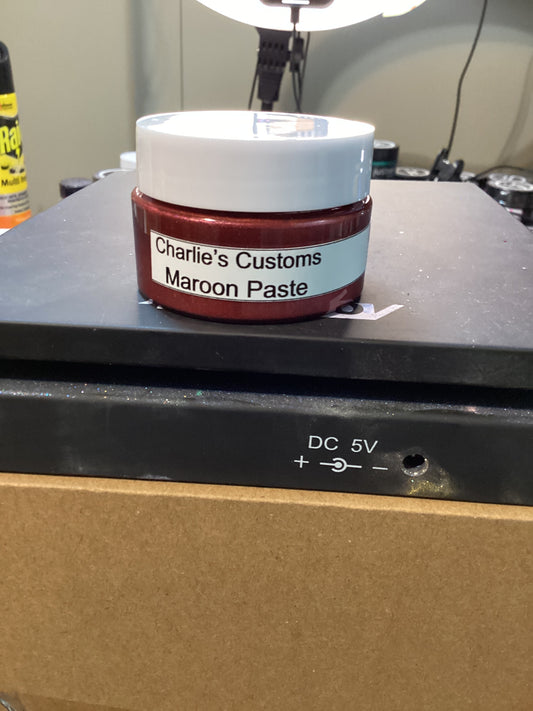 Maroon paste