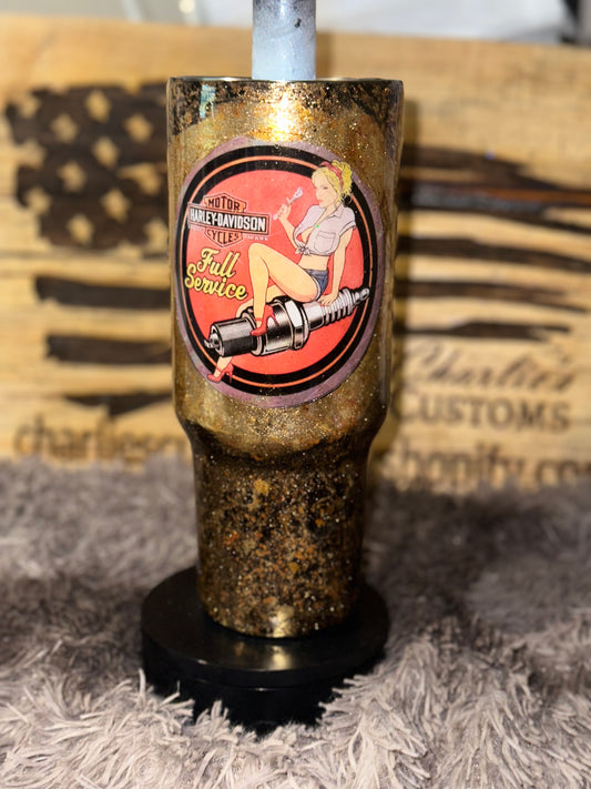 #105 40oz with handle ELI STONE